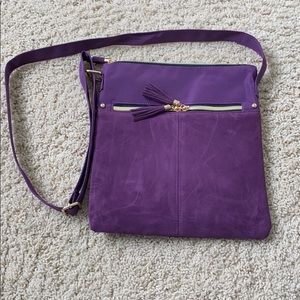 Purple purse
